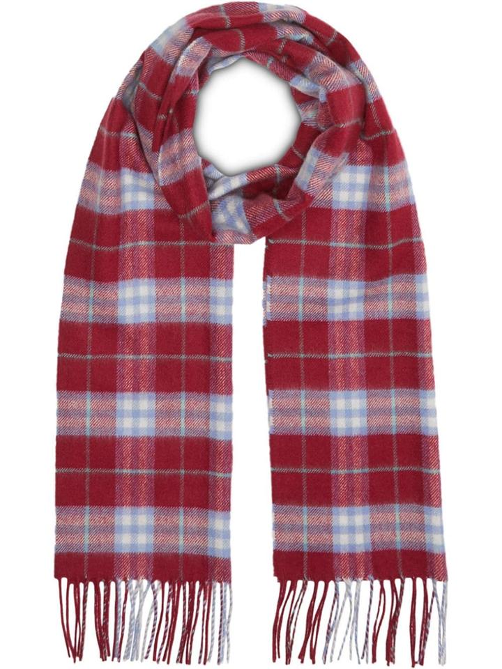 Burberry The Classic Vintage Check Cashmere Scarf - Pink