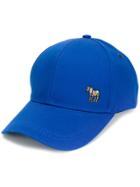 Ps By Paul Smith Zebra Embroidered Cap - Blue