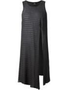 Lost & Found Ria Dunn Side Slit Distressed Long Top