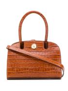 Manu Atelier Micro Ladybird Tote - Brown