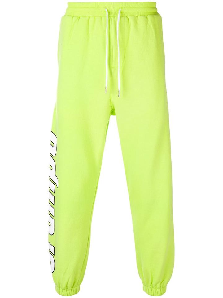 Stampd Logo Track Trousers - Yellow