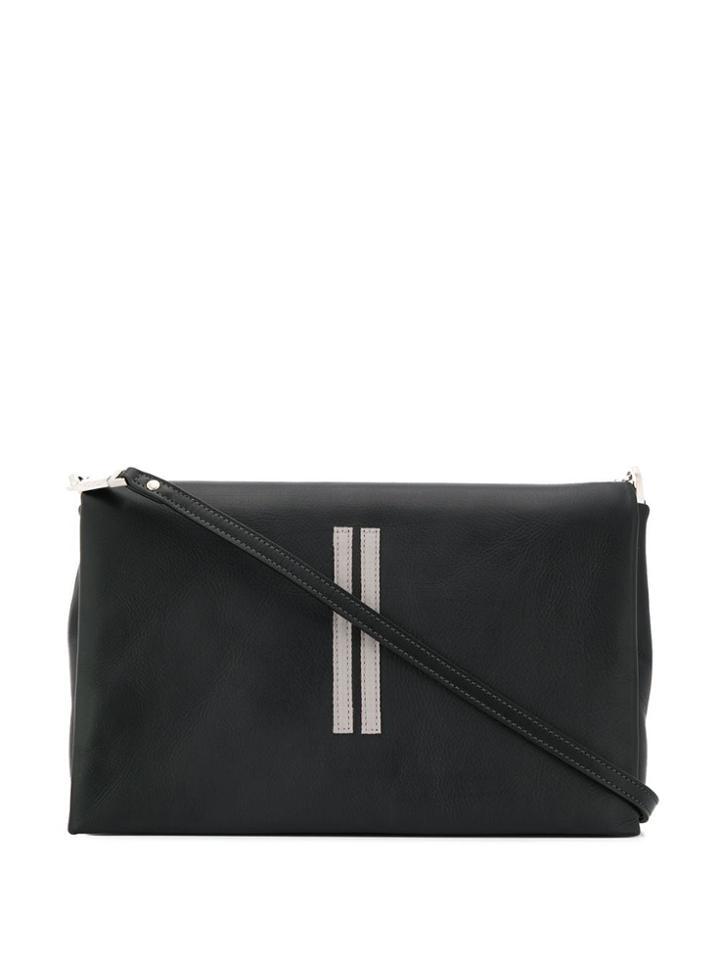 Rick Owens Medium Larry Cross Body Bag - Black