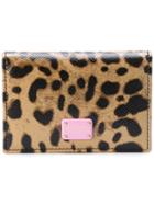 Dolce & Gabbana Leopard Print Wallet - Multicolour