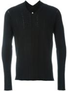 Label Under Construction Laddered Jumper