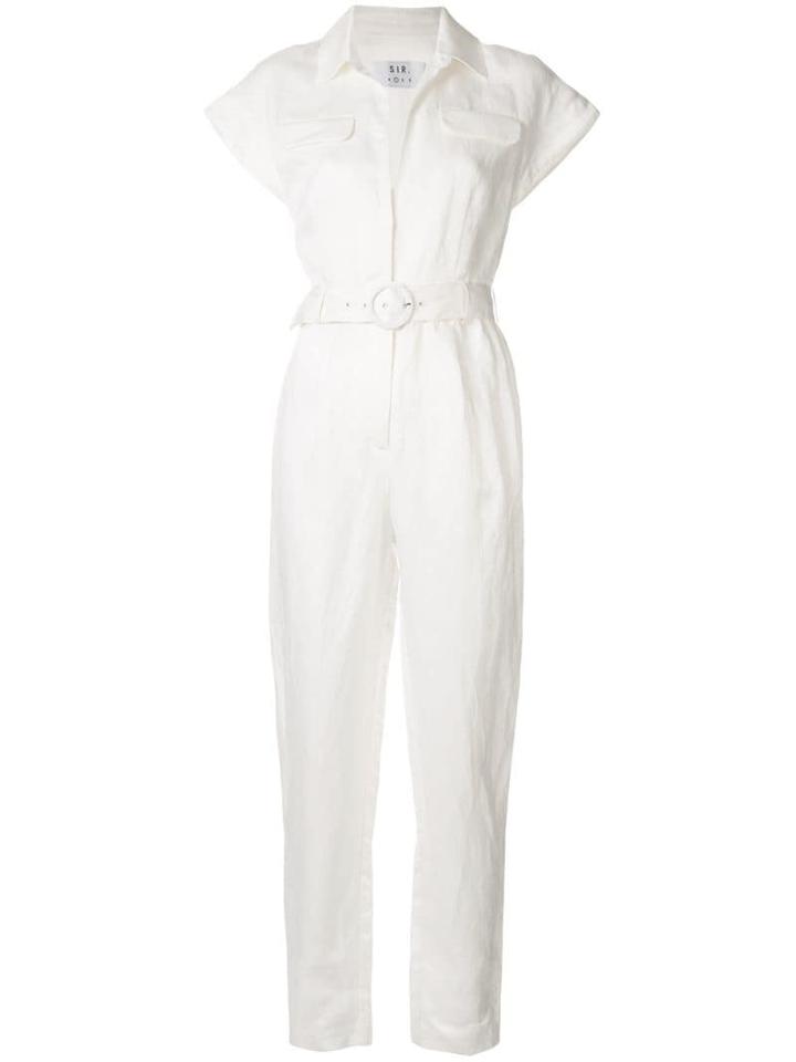 Sir. Isa Jumpsuit - White