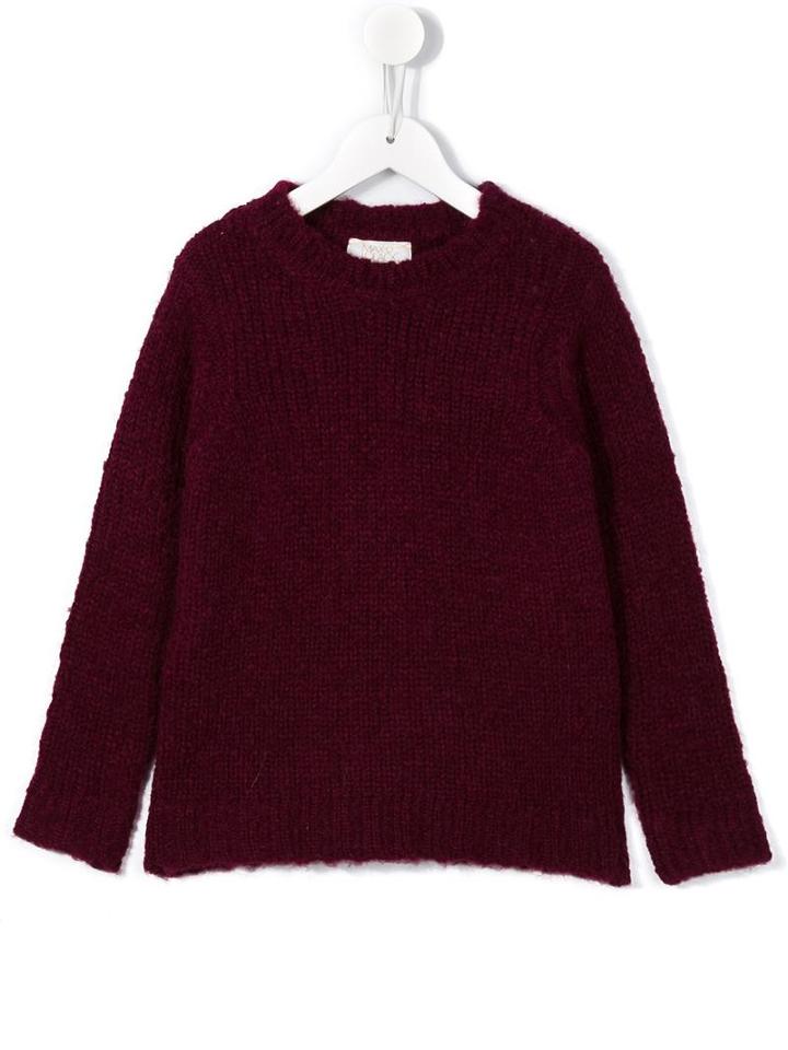 Max & Lola Crew Neck Jumper, Boy's, Size: 6 Yrs, Red