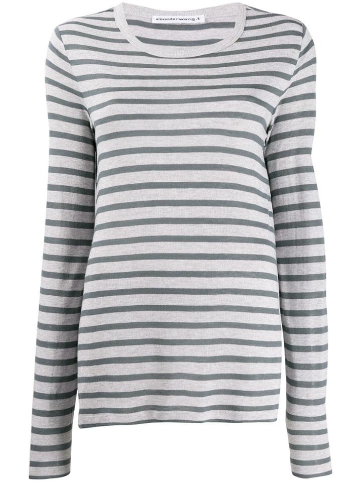Alexander Wang Stripe Top - Grey