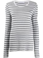 Alexander Wang Stripe Top - Grey