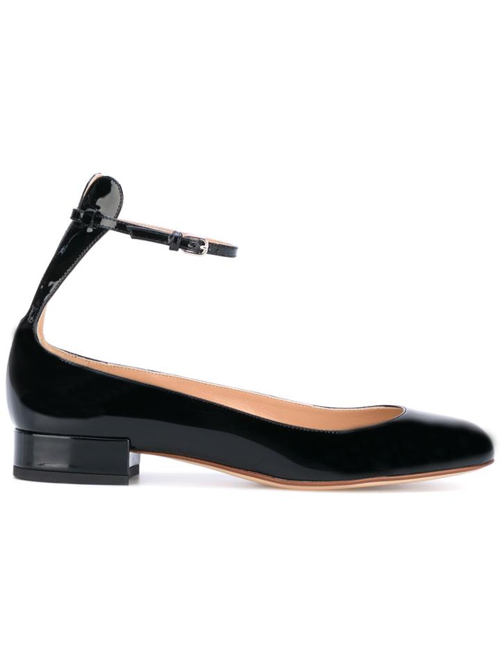 Francesco Russo Ballerina Shoes - Black