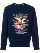 Polo Ralph Lauren Embroidered Flag Sweatshirt - Blue
