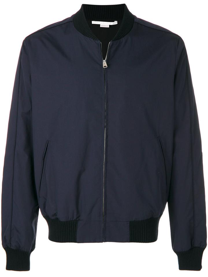 Stella Mccartney Casual Zipped Bomber Jacket - Blue