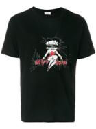 Saint Laurent Betty Boop T-shirt - Black