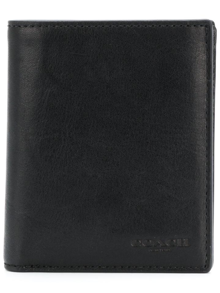 Coach Slim Coin Wallet - Black