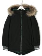 Herno Kids Padded Parka - Black