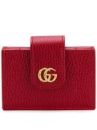 Gucci Double G Cardholder - Red