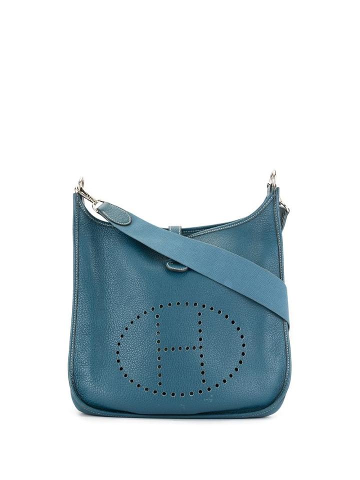 Hermès Pre-owned 2003 Evelyne Shoulder Bag - Blue