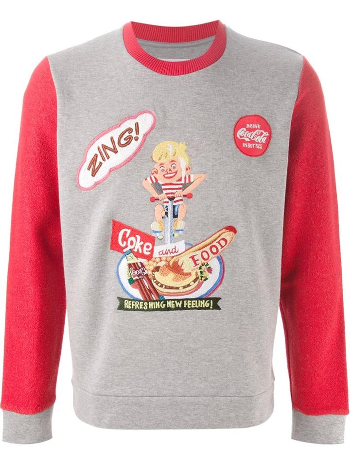 Kit Neale 'zing Boy' Sweatshirt, Size: Large, Grey, Cotton