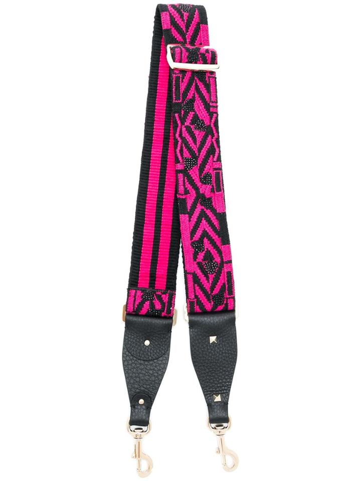 Valentino Valentino Garavani Rockstud Native Couture Bag Strap - Pink