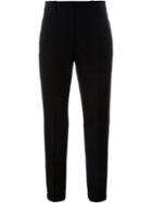Marni Cropped Trousers, Women's, Size: 36, Black, Cotton/linen/flax/viscose/spandex/elastane