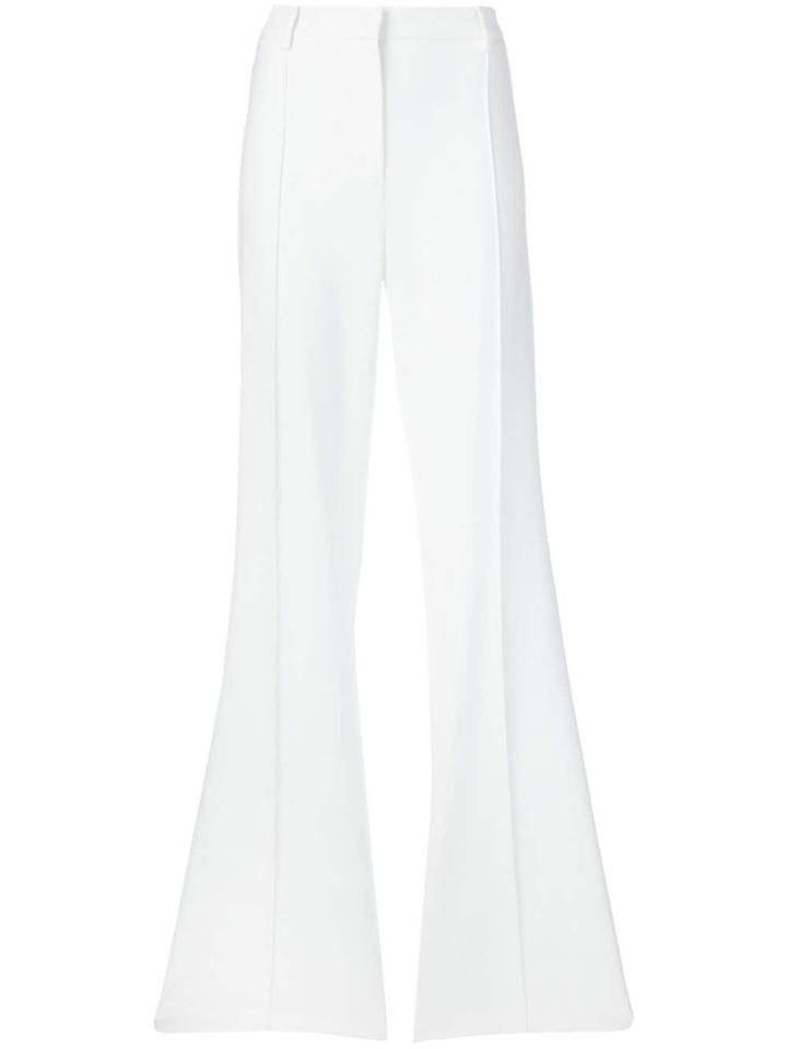 Zuhair Murad High-waisted Tailored Trousers - White