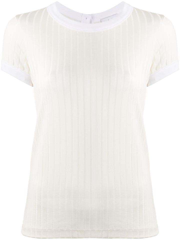 Each X Other Silky Ribbed T-shirt - White