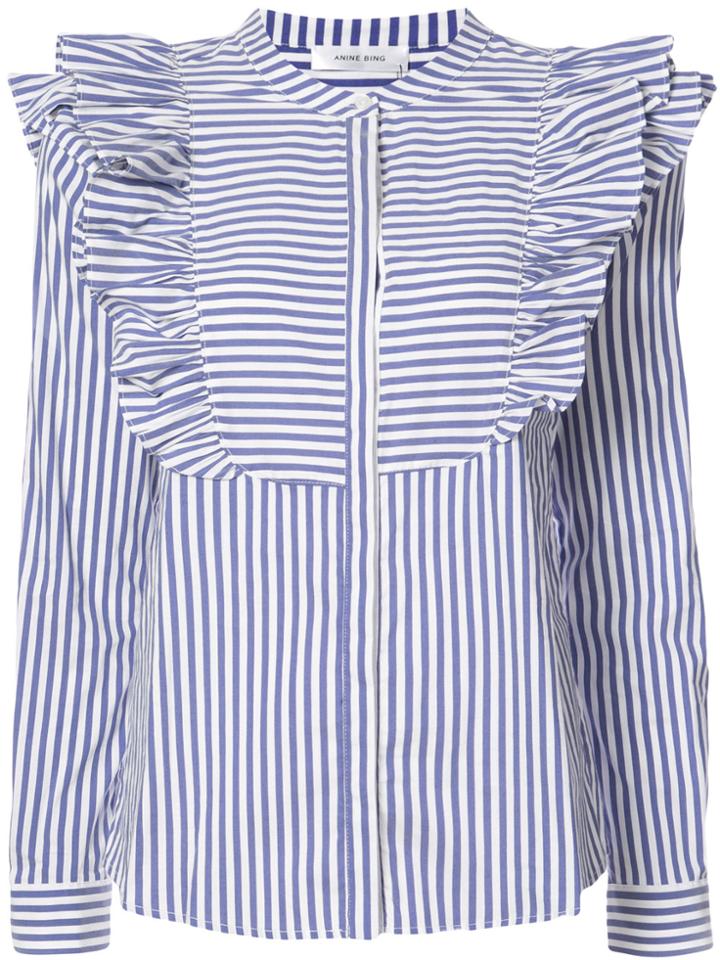 Anine Bing Eliza Blouse - Blue