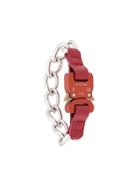 1017 Alyx 9sm Buckle Detail Chain Bracelet - Red