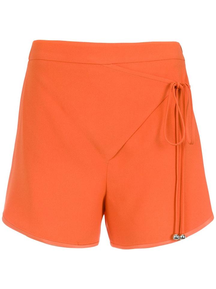 Nk Wrap Style Shorts - Yellow & Orange
