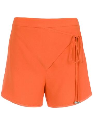 Nk Wrap Style Shorts - Yellow & Orange