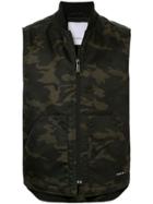 Ports V Camouflage Gilet - Green