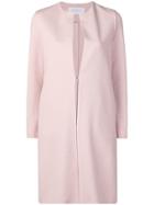 Harris Wharf London Collarless Coat - Pink