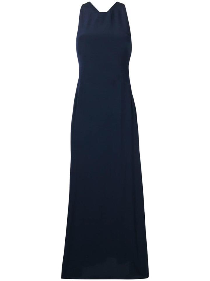 Aspesi Cross Back Dress - Blue