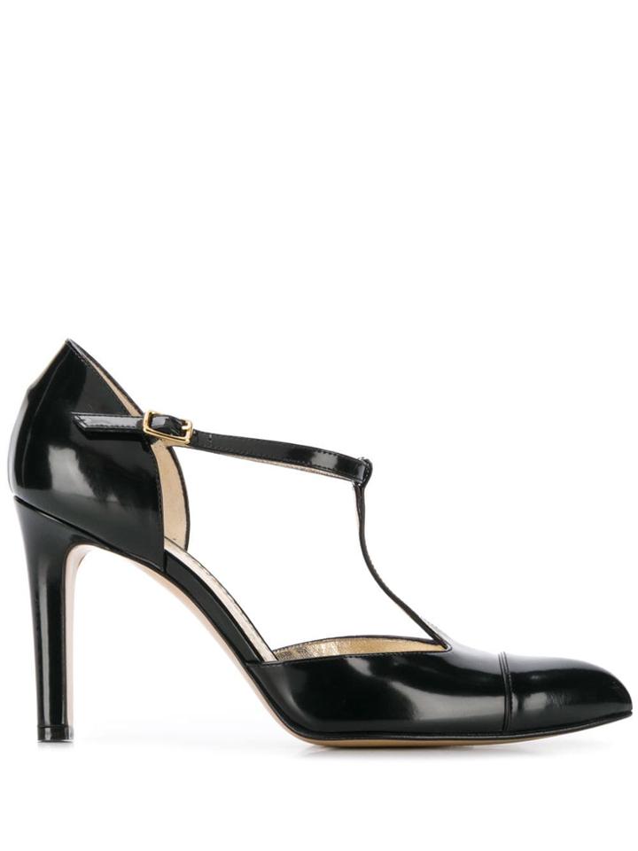 Antonio Barbato T-bar Pumps - Black