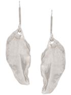 Marni Leaf Earrings - Silver