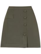 Olympiah Sol A-line Skirt - Green