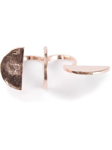 Bjorg 'parallel Dimensions' Ring - Metallic