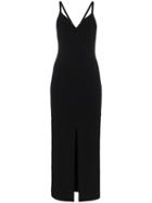 Nanushka Knitted Dress With Low Back - Black