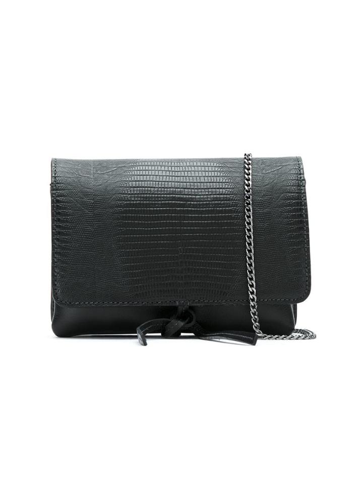 Tufi Duek Leather Clutch - Black
