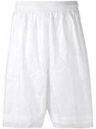 Diesel Black Gold Track Shorts, Men's, Size: 50, White, Polyamide/polyester