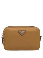 Prada Fabric Cosmetic Pouch - Brown