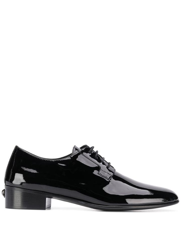 Giuseppe Zanotti Flatcher Oxford Shoes - Black