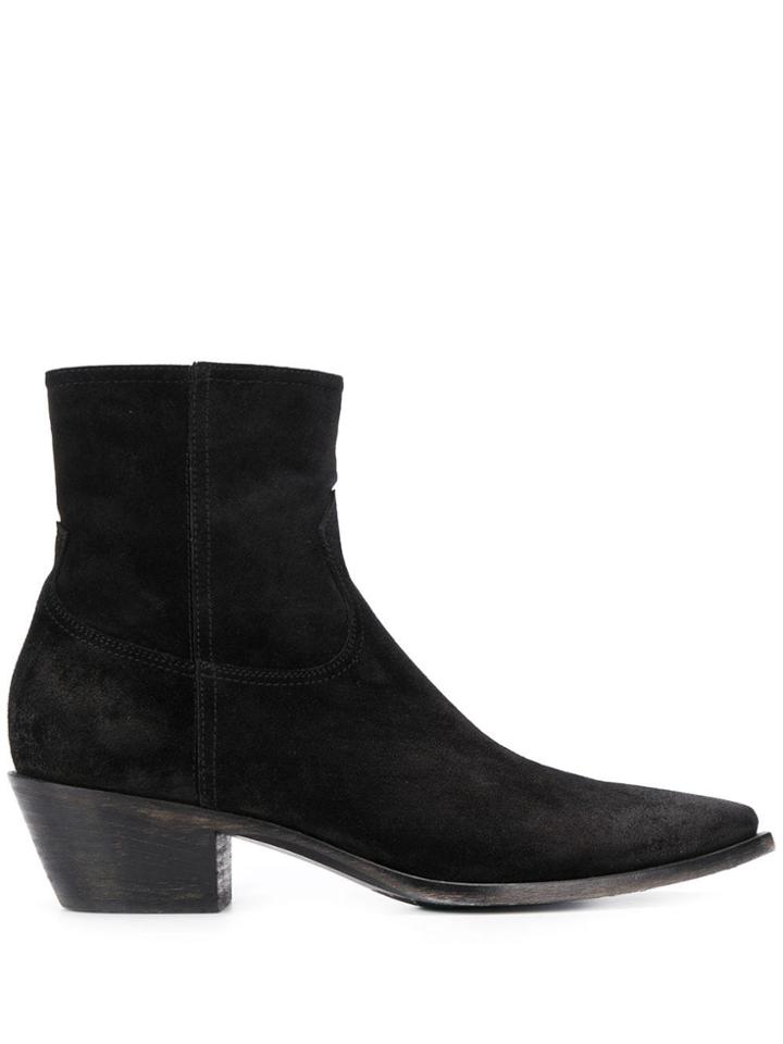 Fabiana Filippi Low Heel Boots - Black