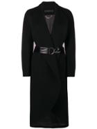 Federica Tosi Wrap Coat - Black