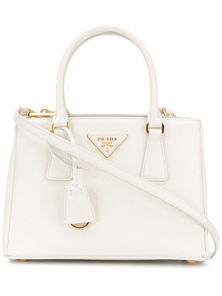 Prada Galleria Handbag - White