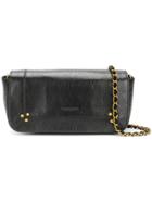 Jérôme Dreyfuss Long Flap Shoulder Bag - Black