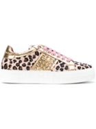 Philipp Plein Leopard Print Sneakers - Multicolour