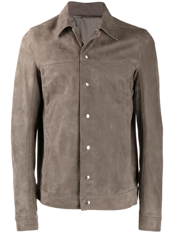 Rick Owens Shirt Jacket - Neutrals
