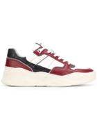 Ami Alexandre Mattiussi Thick Sole Low Trainers - White