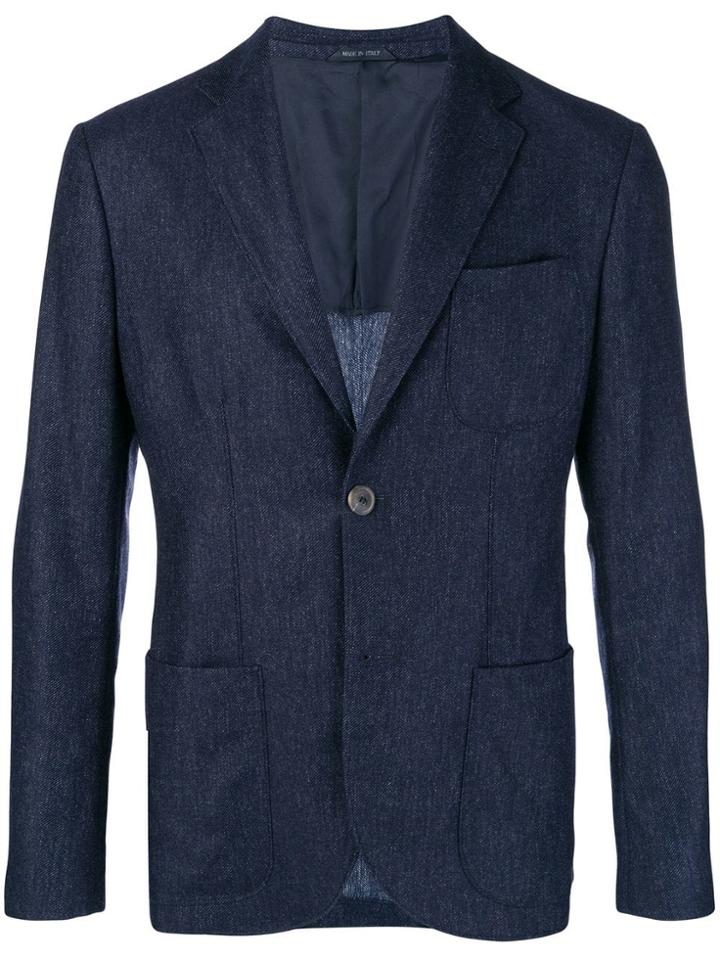 Giorgio Armani Tailored Blazer - Blue
