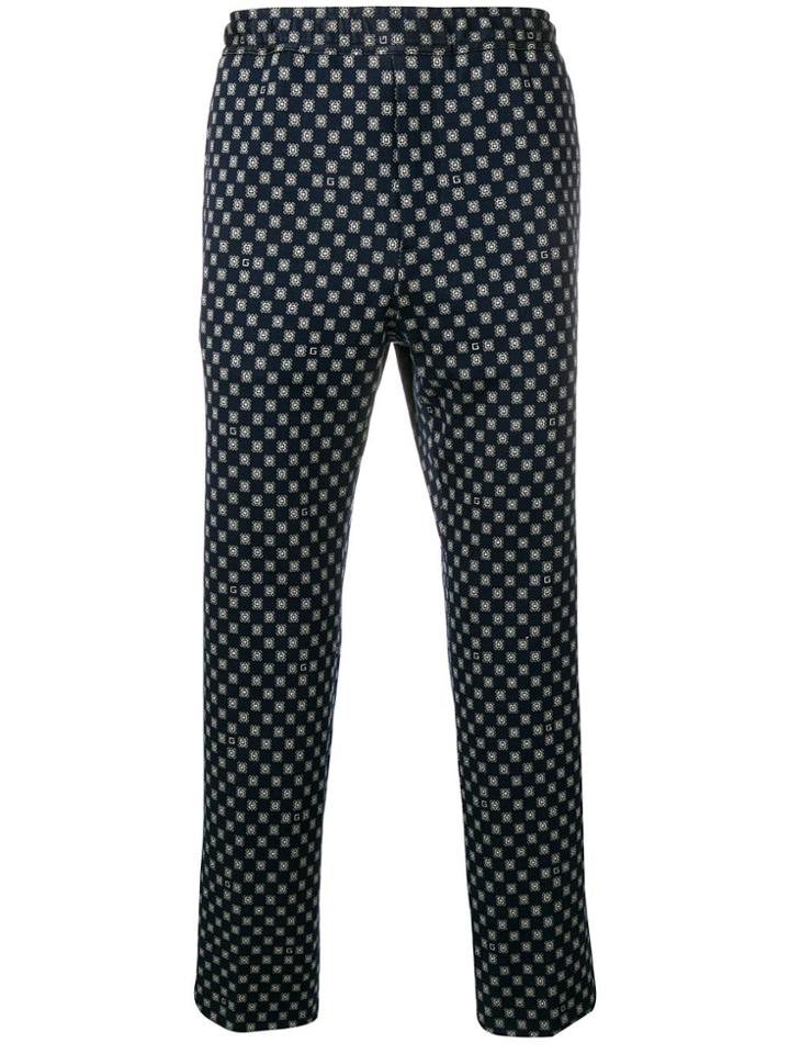 Gucci G Frames Trousers - Blue